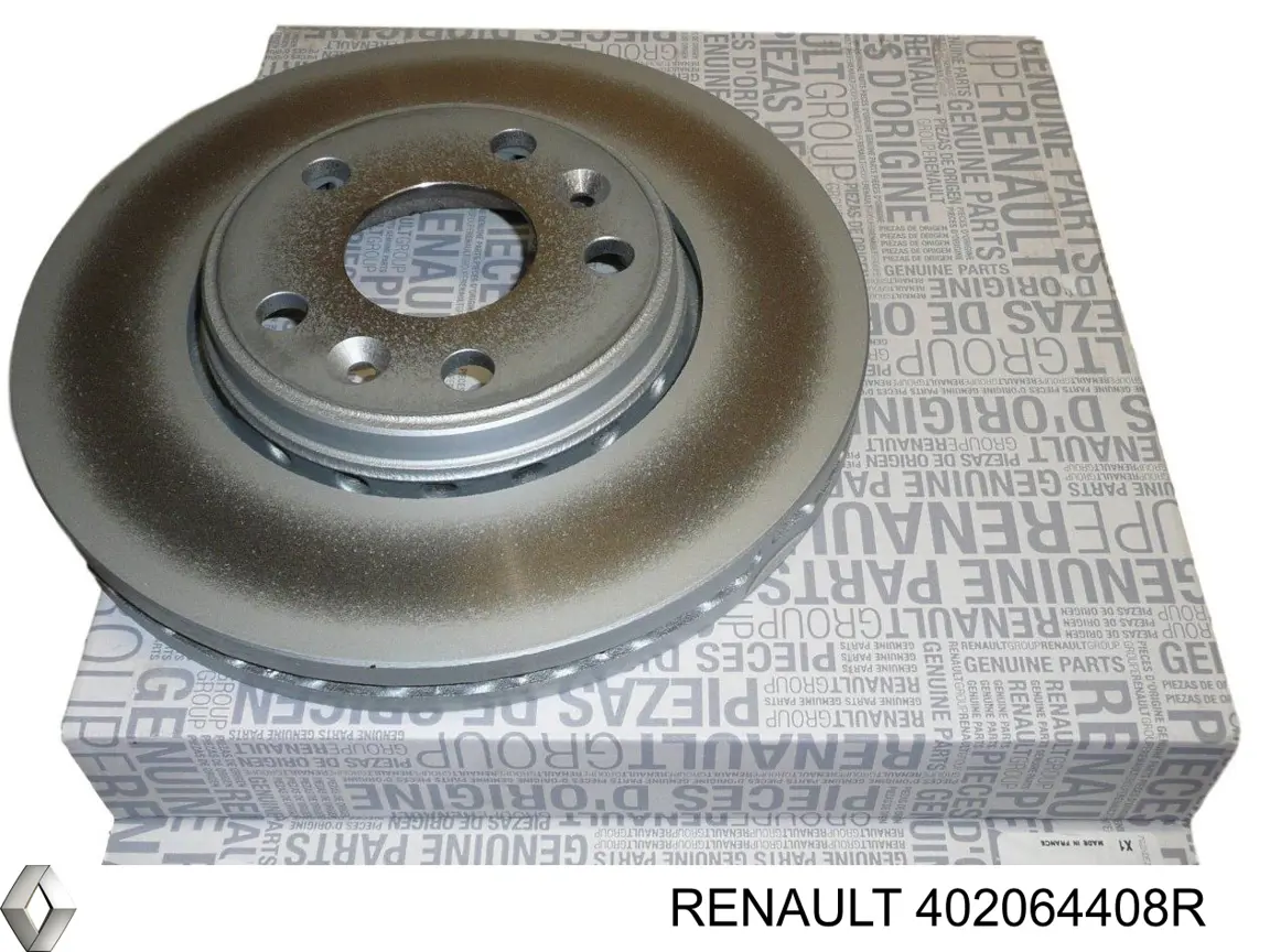 Диск переднього гальма Renault (RVI) 402064408R ціна, від 51.80 USD