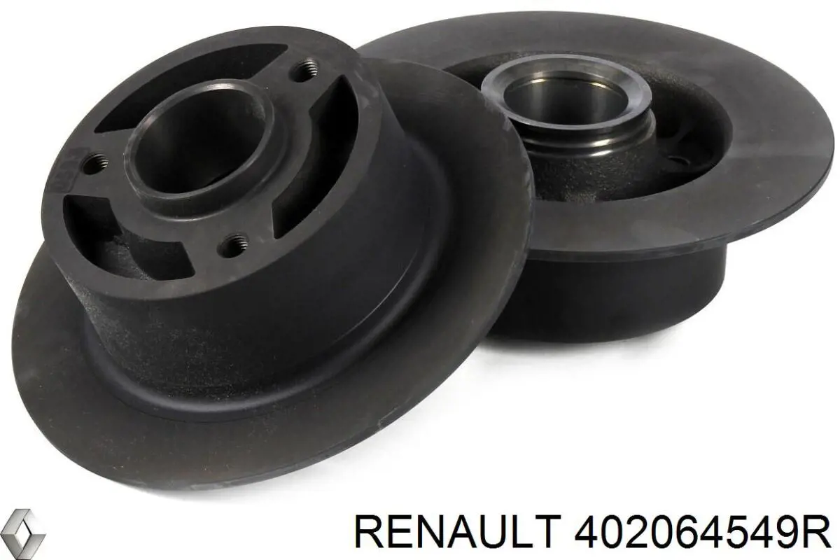 Диск переднього гальма Renault (RVI) 402064549R ціна, від 39.16 USD