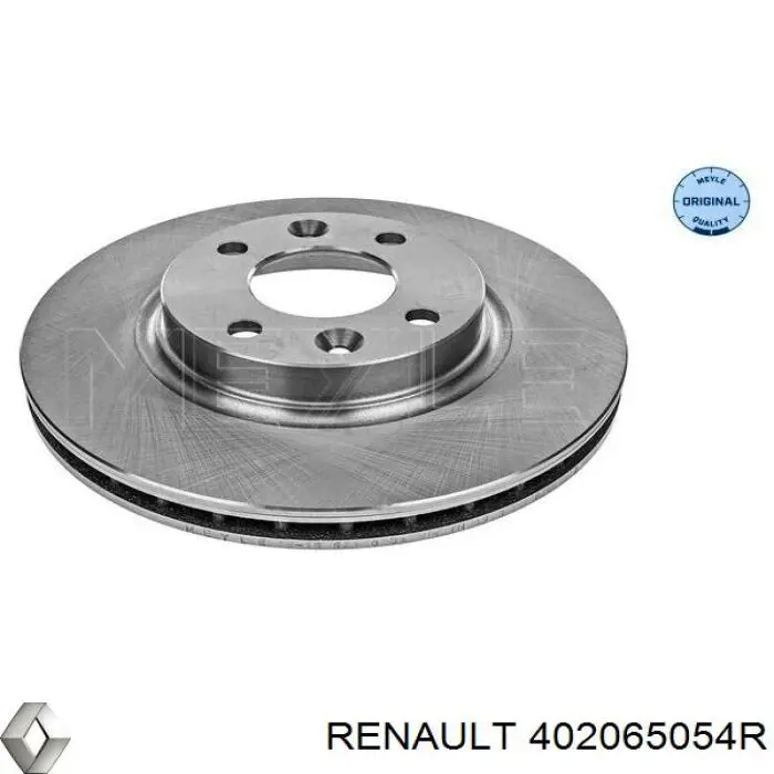 402065054R Renault (RVI) диск гальмівний передній