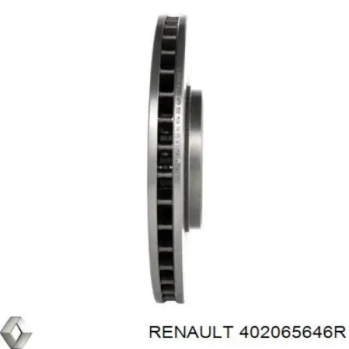 Гальмівні диски передні 402065646R Renault (RVI)