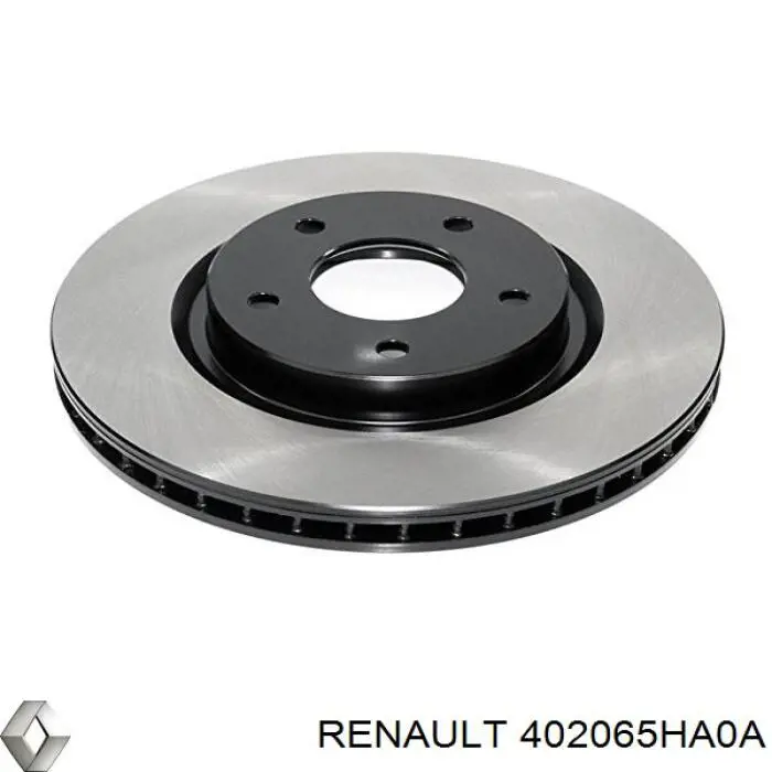 Гальмівні диски передні 402065HA0A Renault (RVI)