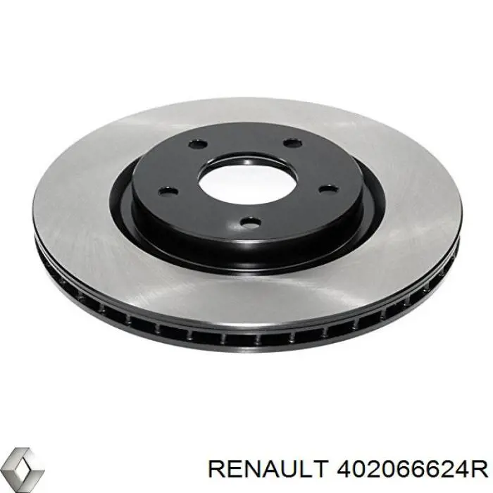Диск гальмівний передній Renault (RVI) 402066624R