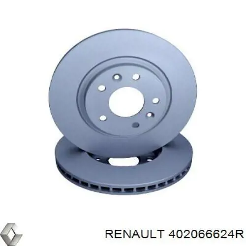 Гальмівні диски передні 402066624R Renault (RVI)