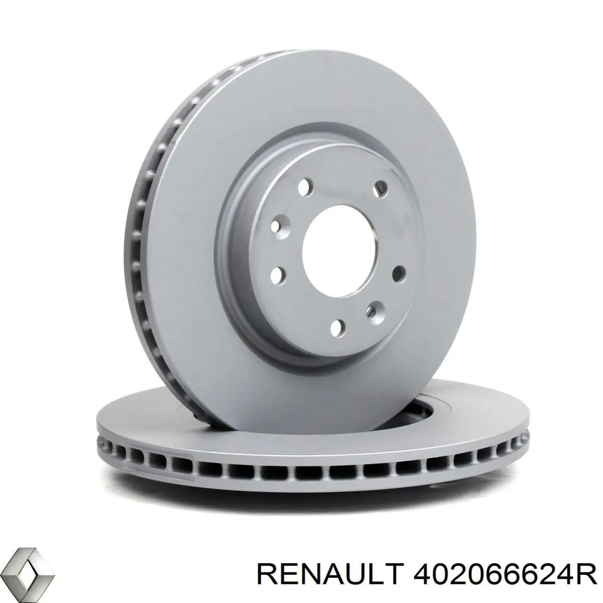 Диск переднього гальма Renault (RVI) 402066624R ціна, від 72.48 USD