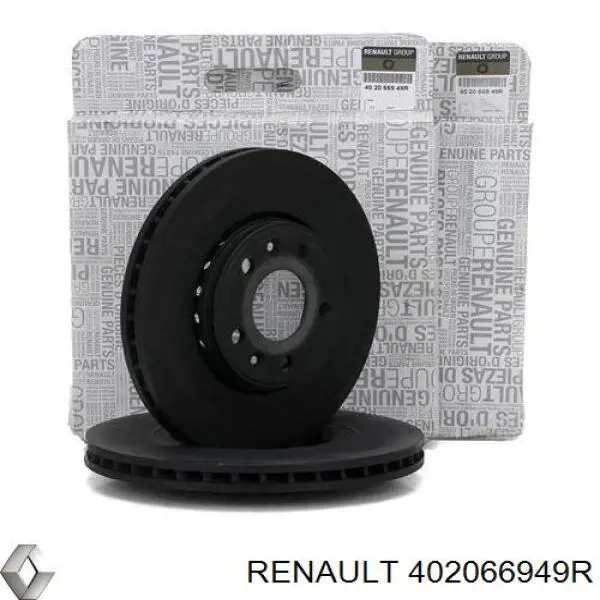 402066949R Renault (RVI) диск гальмівний передній