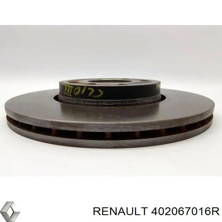 Гальмівні диски передні 402067016R Renault (RVI)