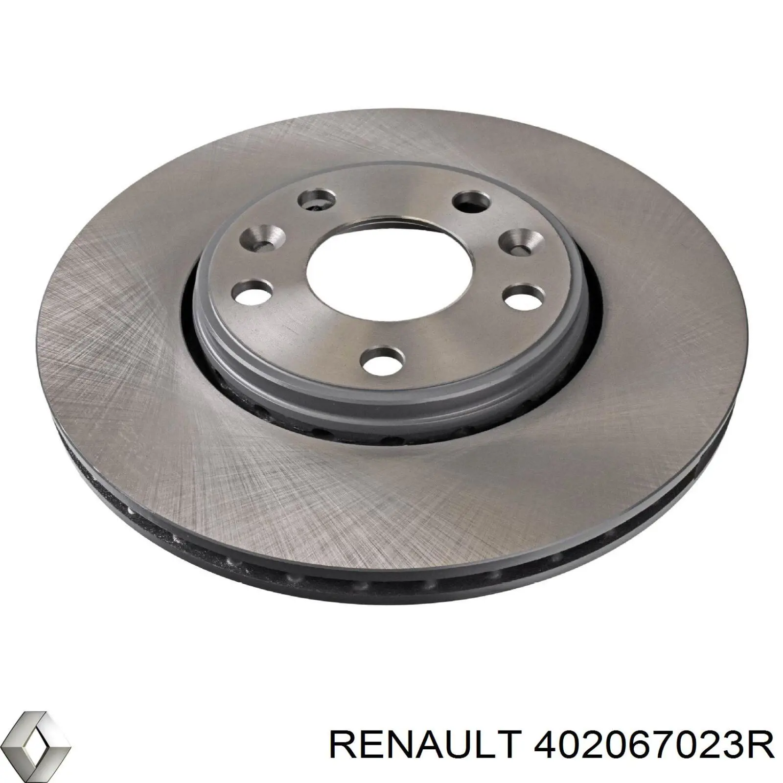 Диск переднього гальма Renault (RVI) 402067023R ціна, від 51.80 USD
