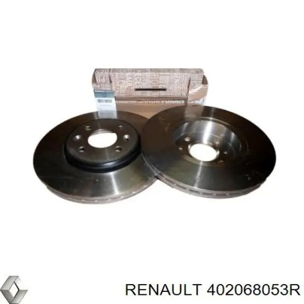 402068053R Renault (RVI) диск гальмівний передній
