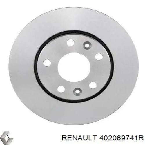 Диск переднього гальма Renault (RVI) 402069741R ціна, від 45.07 USD