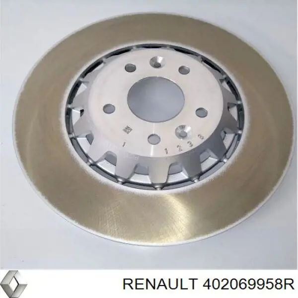 Гальмівні диски передні 402069958R Renault (RVI)