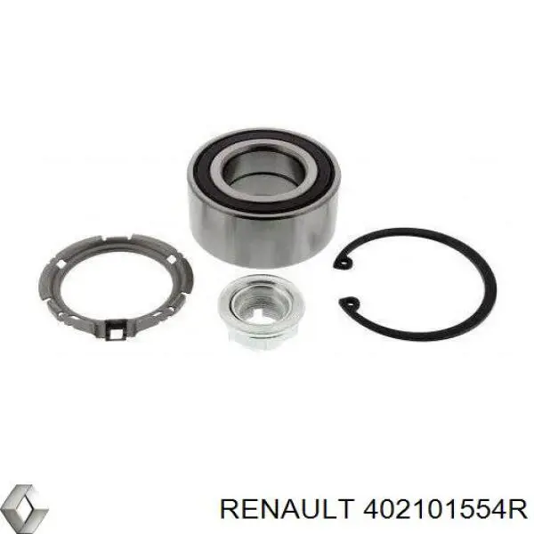Комплект підшипник маточини передньої Renault (RVI) 402101554R ціна, від 40.87 USD