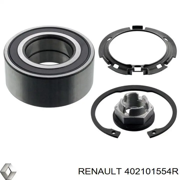 Купити 402101554R Renault (RVI) Підшипник ступиці передньої