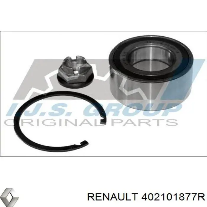 Підшипник маточини передньої 402101877R Renault (RVI)