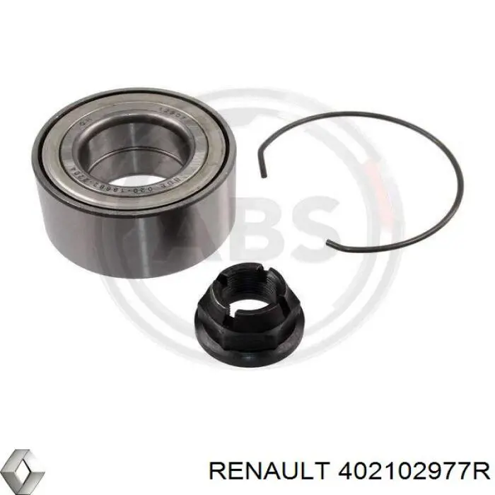 Комплект підшипник маточини передньої Renault (RVI) 402102977R ціна, від 22.85 USD