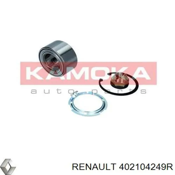 Комплект підшипник маточини передньої Renault (RVI) 402104249R ціна, від 31.74 USD