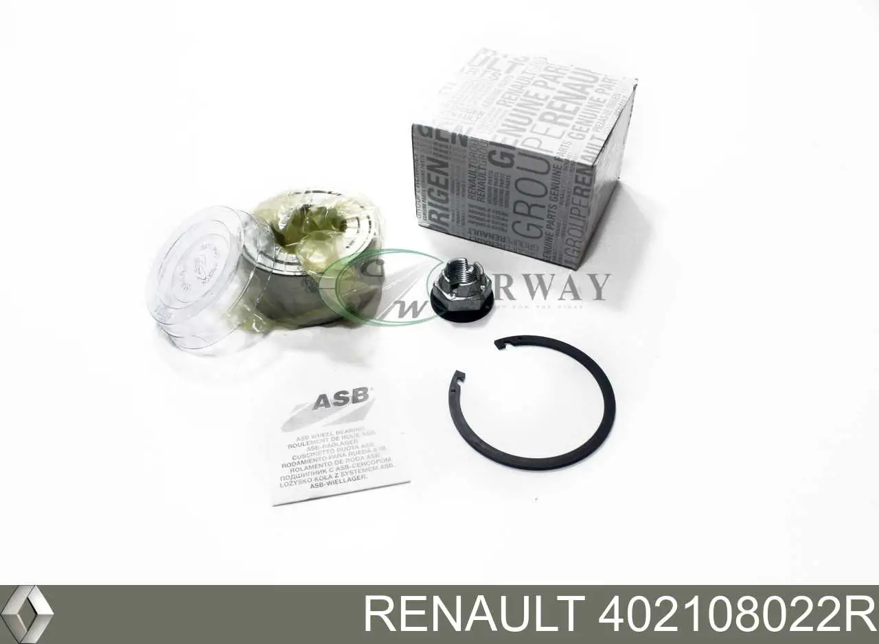 Купити 402108022R Renault (RVI) Підшипник ступиці передньої