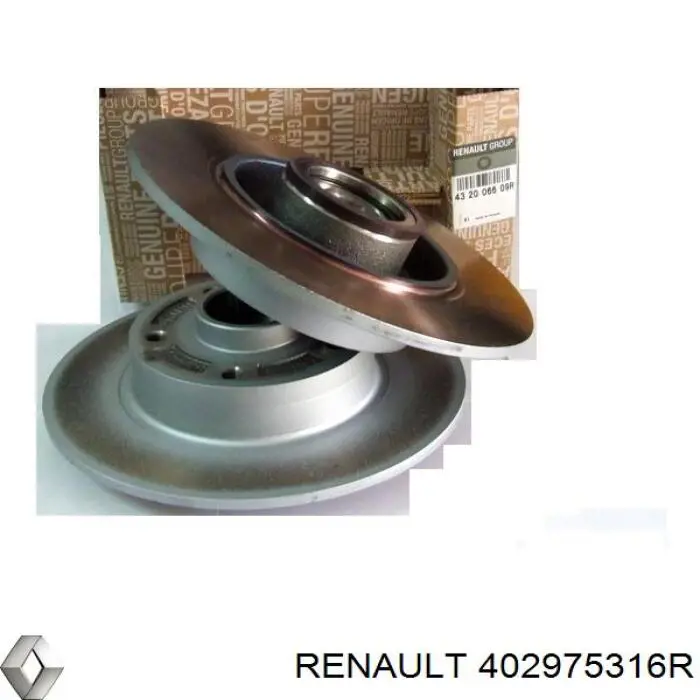 Купити 402975316R Renault (RVI) Ротор гальмівний