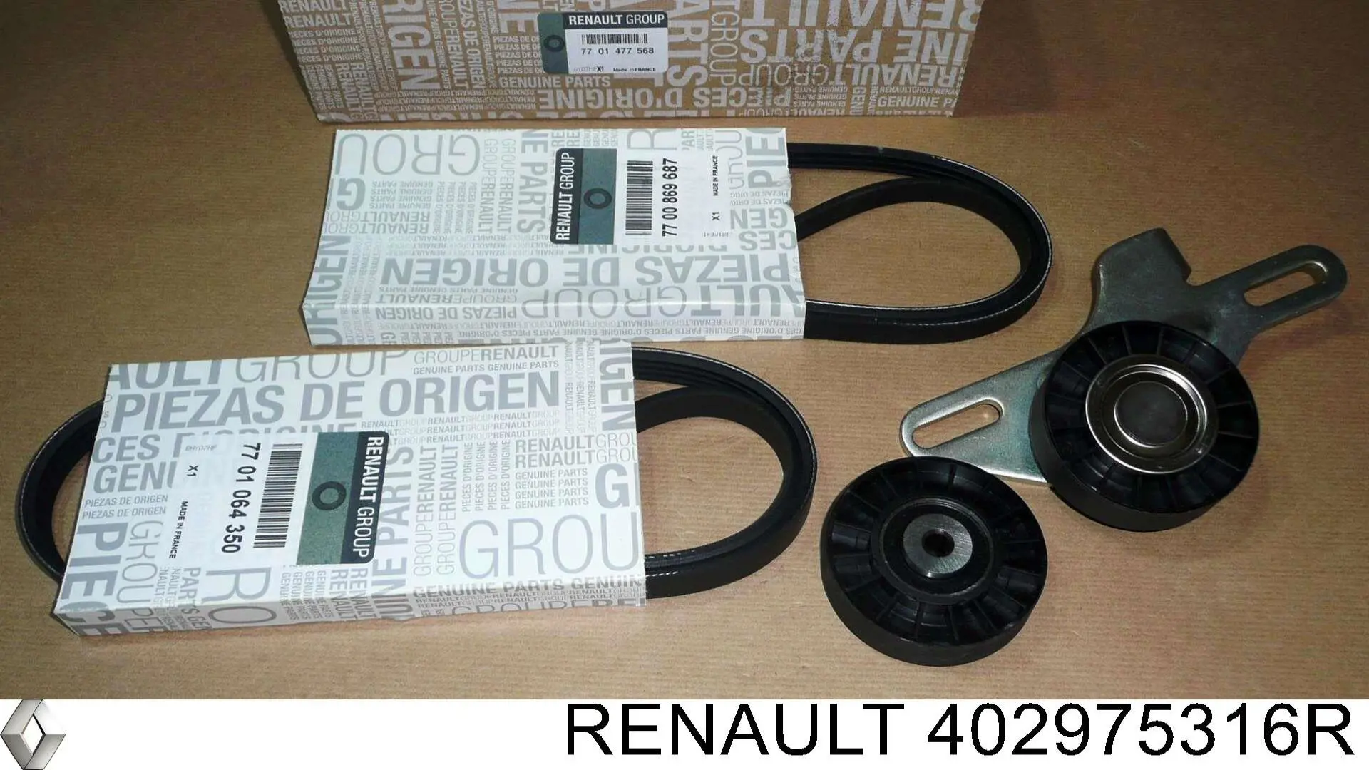 Диск гальмівний передній Renault (RVI) 402975316R