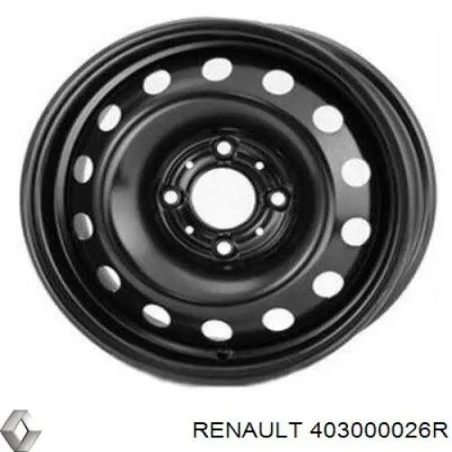 Диск колесний Renault (RVI) 403000026R ціна, від 32.41 USD