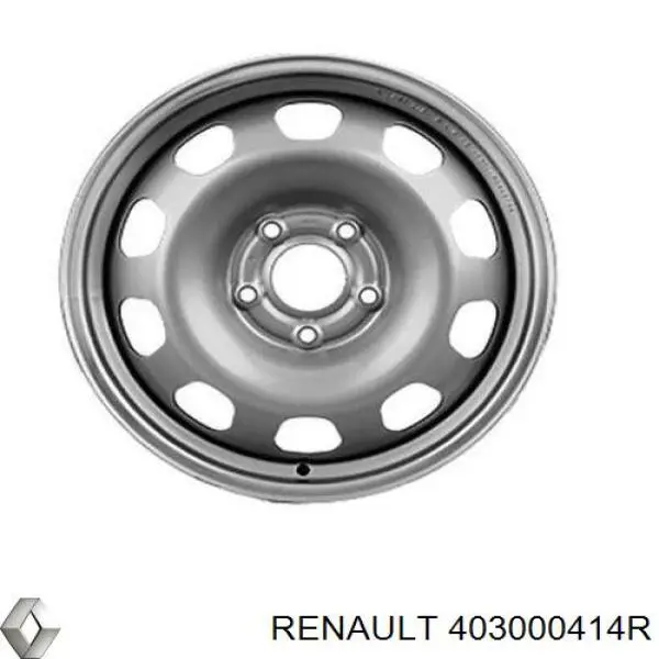 Диск колесний Renault (RVI) 403000414R ціна, від 88.95 USD