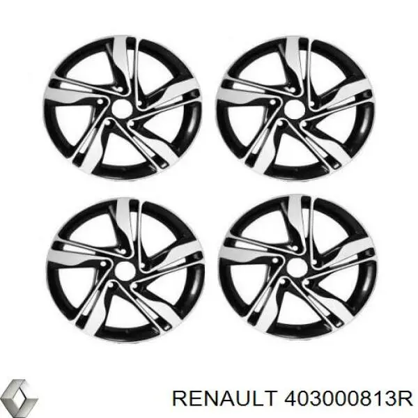 Диски колісні литі (легкосплавні, титанові) Renault (RVI) 403000813R ціна, від 168.23 USD