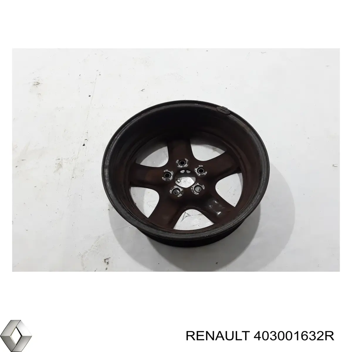 Диск колесний Renault (RVI) 403001632R ціна, від 140.51 USD
