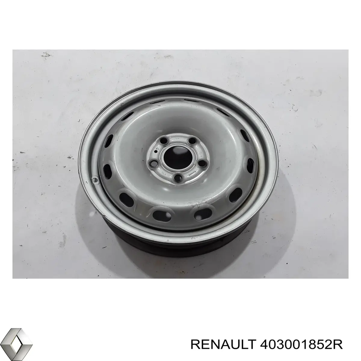 403001852R Renault (RVI) диск колісний стальний (штампований)