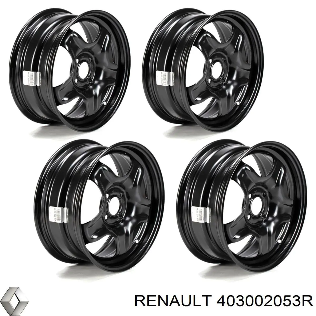 Диск колесний Renault (RVI) 403002053R ціна, від 44.34 USD