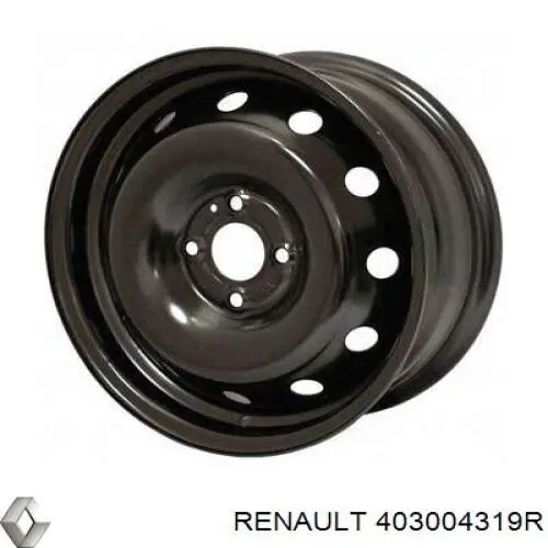 403004319R Renault (RVI) диск колісний стальний (штампований)