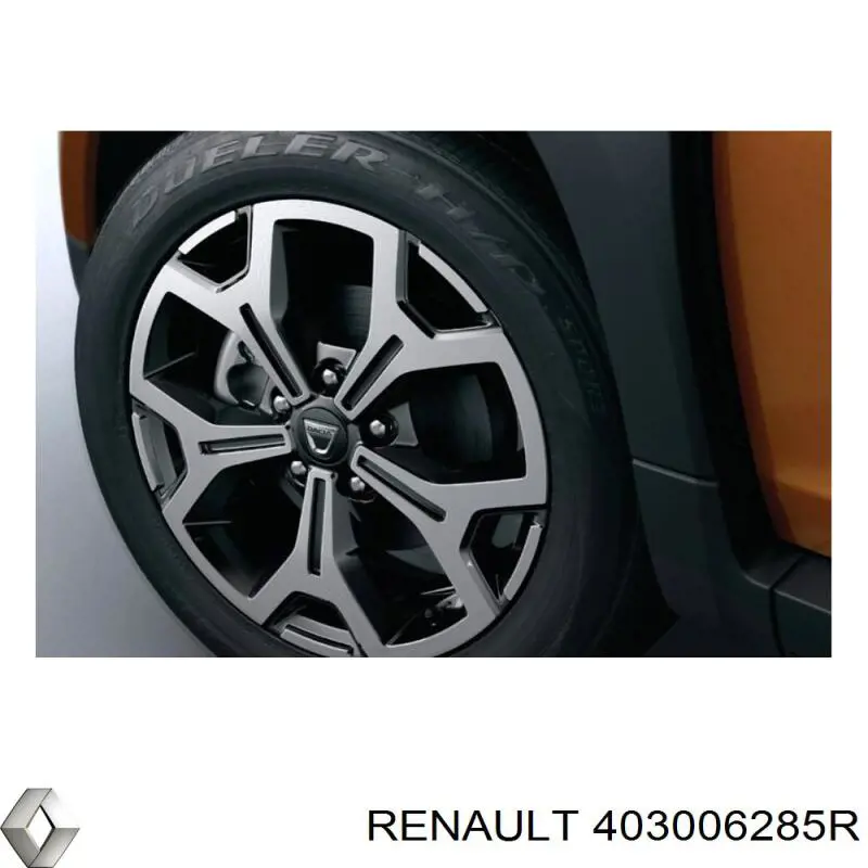 403006285R Renault (RVI) Диски колісні литі (легкосплавні, титанові)