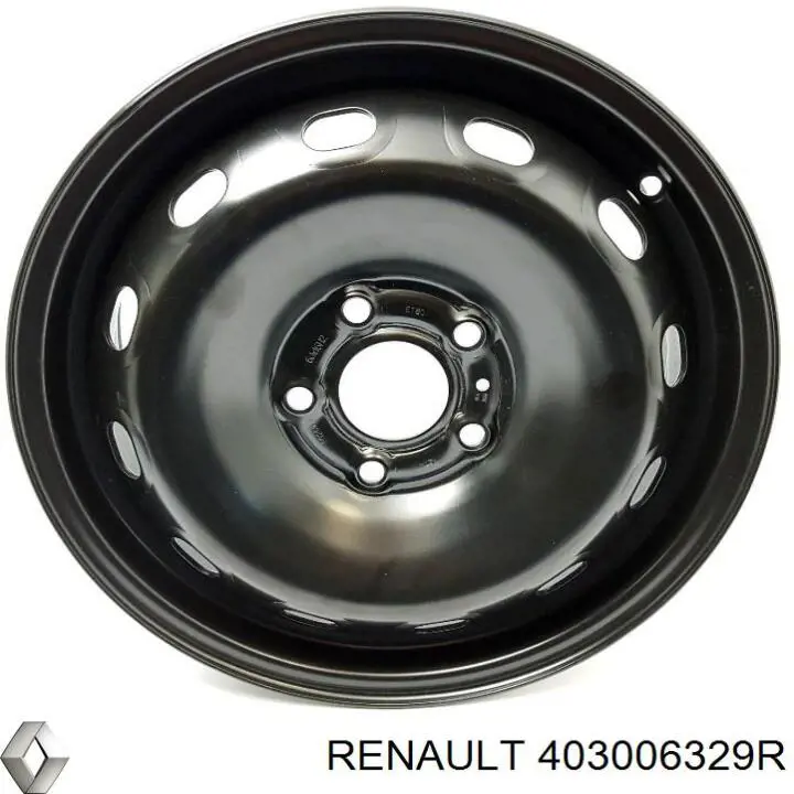 Диск колісний стальний (штампований) Renault Trafic 3 (EG) (Рено Трафік)