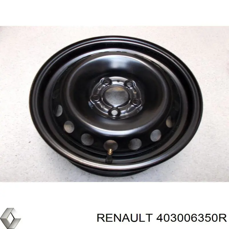 Диск колесний Renault (RVI) 403008837R ціна, від 97.92 USD