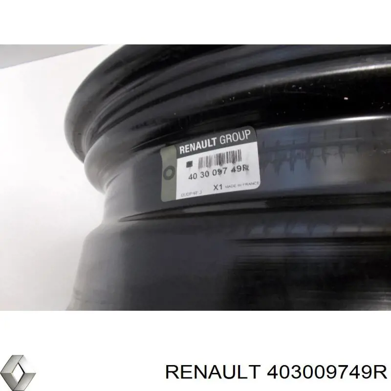 403009749R Renault (RVI) диск колісний стальний (штампований)