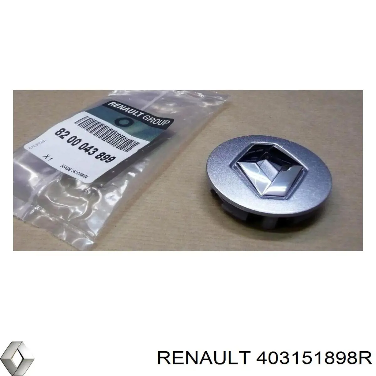 403151898R Renault (RVI) Ковпаки на колеса
