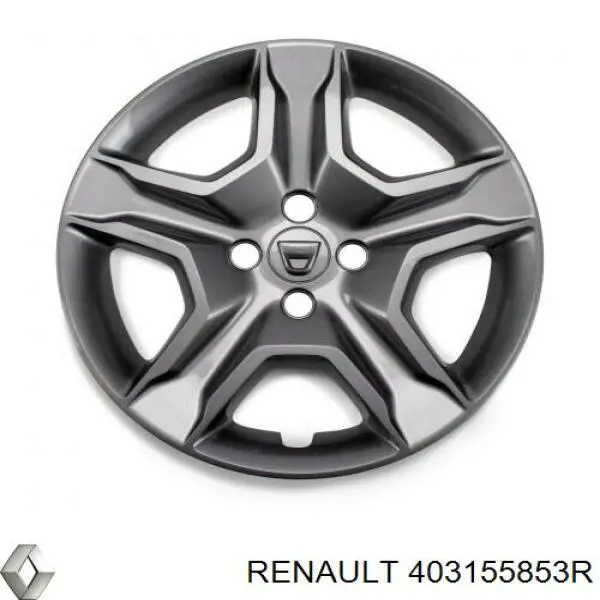 Ковпаки на диски Renault (RVI) 403155853R ціна, від 12.67 USD