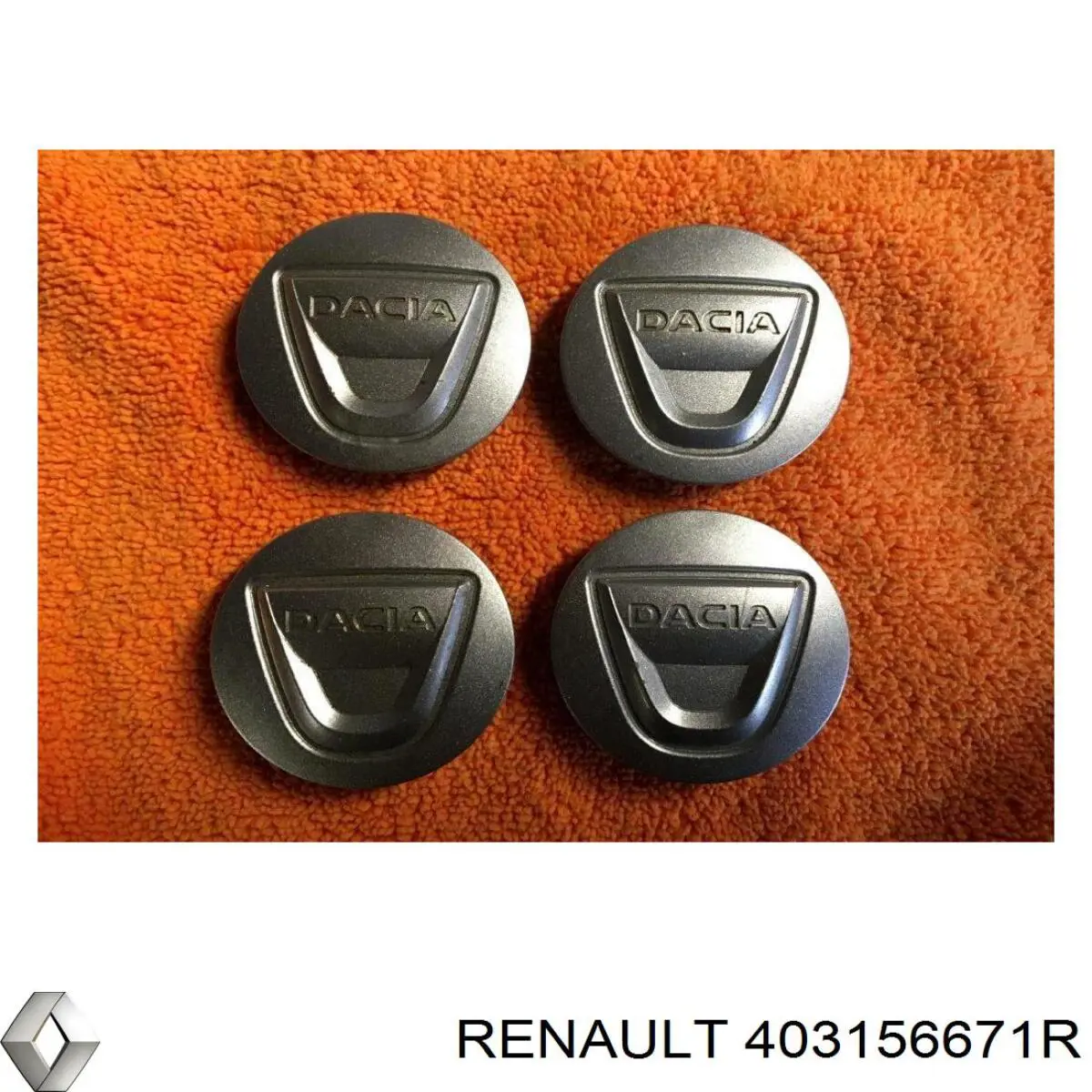Ковпаки на диски Renault (RVI) 403156671R ціна, від 4.76 USD