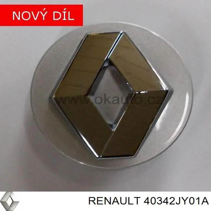 Купити 40342JY01A Renault (RVI) Автомобільні ковпаки