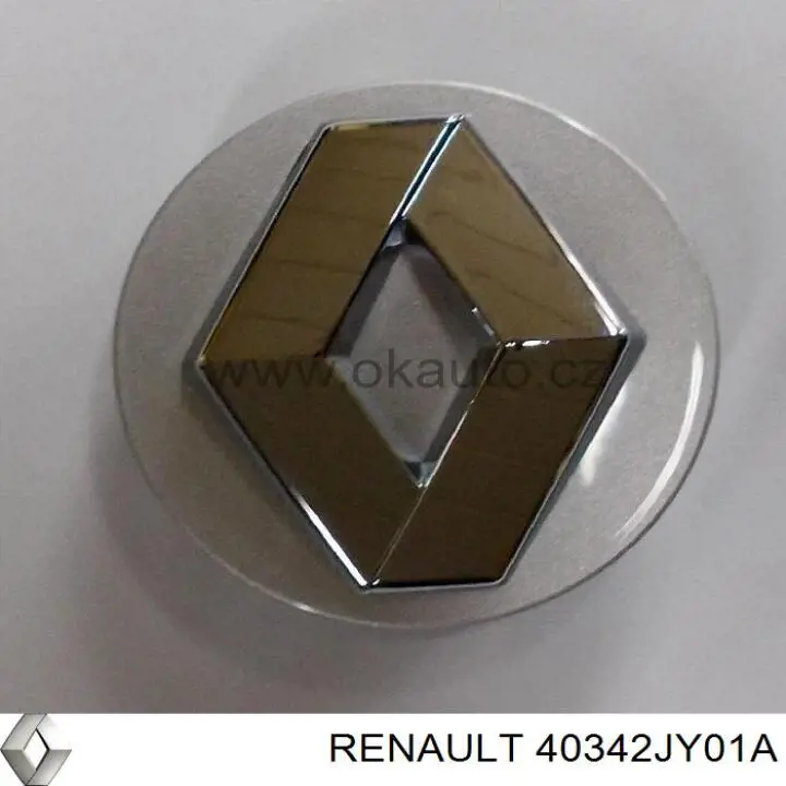 Ковпаки на диски Renault (RVI) 40342JY01A ціна, від 11.77 USD