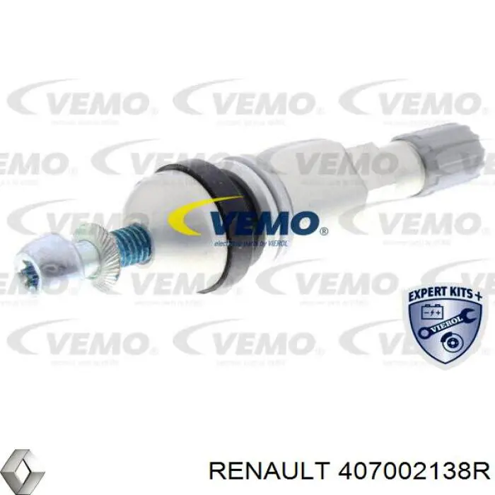 407002138R Renault (RVI) датчик тиску повітря в шинах