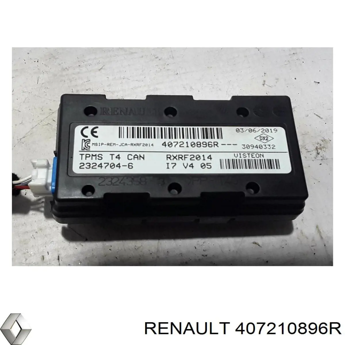  Renault (RVI) 407210896R ціна, від 169.11 USD