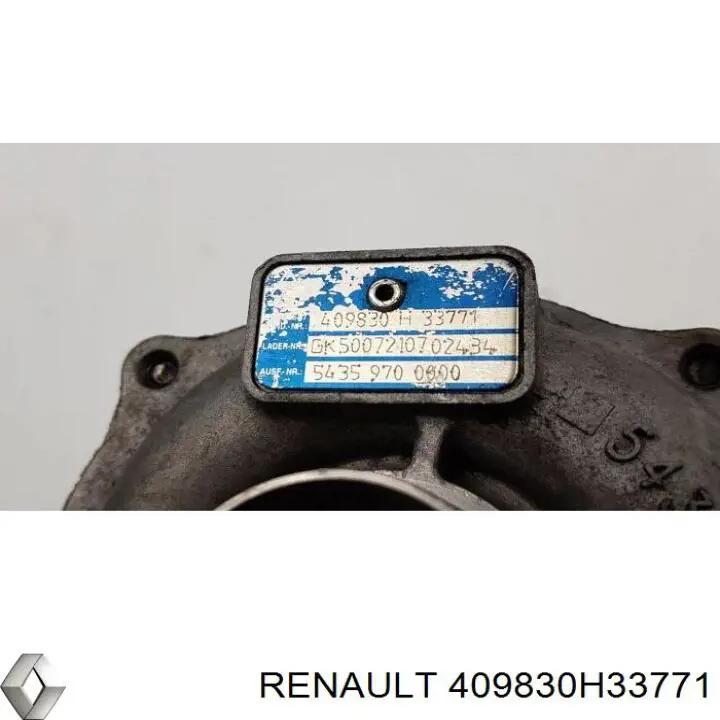 Турбіна Renault (RVI) 409830H33771 ціна, від 141.24 USD