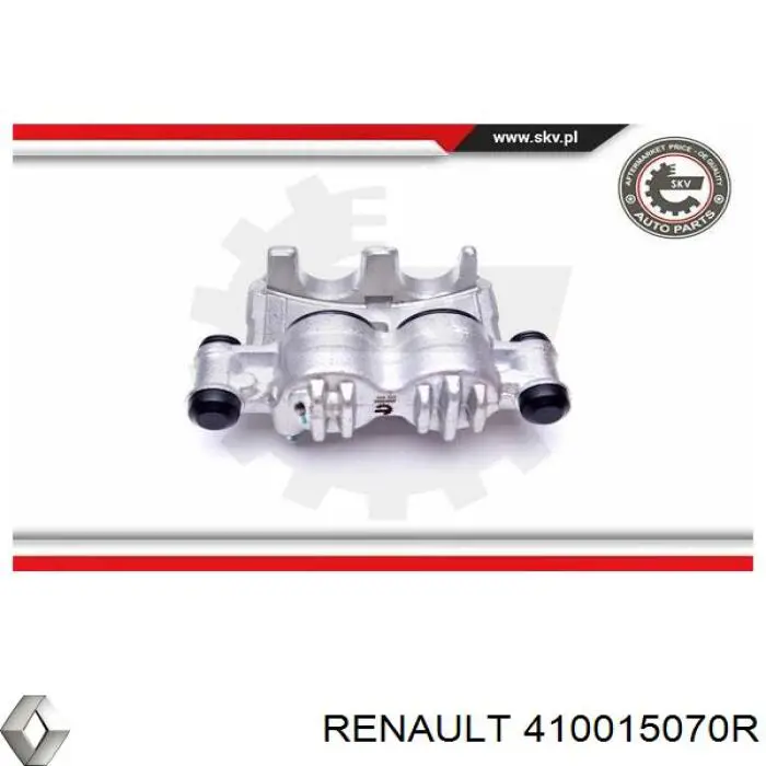 Супорт гальмівний передній правий 410015070R Renault (RVI)