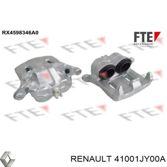 Супорт гальмівний передній правий Renault (RVI) 41001JY00A ціна, від 50.17 USD