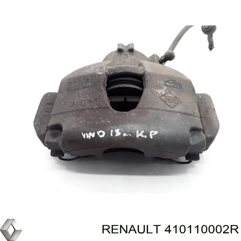 410110002R Renault (RVI) Супорт гальмівний, передній, лівий