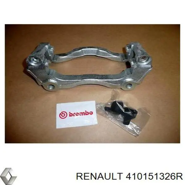 Кронштейн гальмівного супорта Renault (RVI) 410151326R ціна, від 81.33 USD
