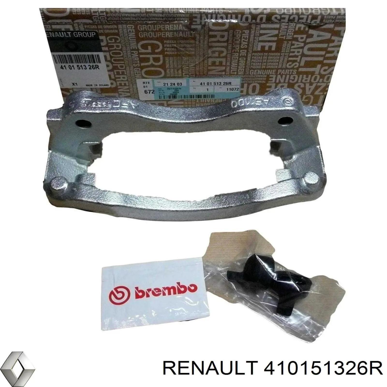 Купити 410151326R Renault (RVI) Скоба супорту переднього