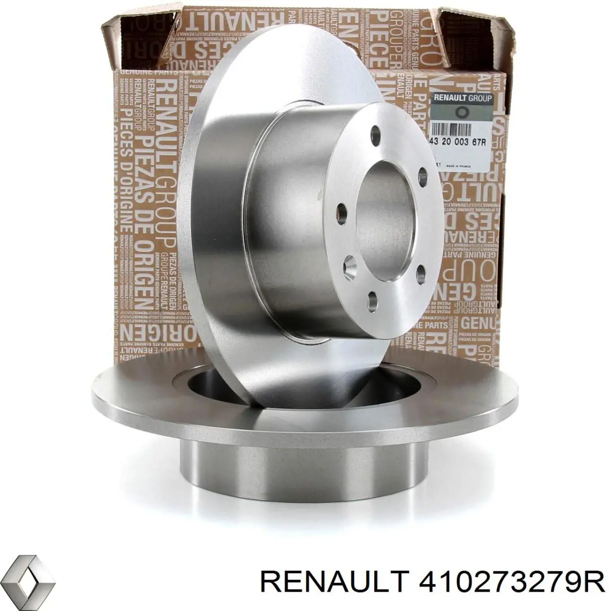 410273279R Renault (RVI) Комплект пружинок кріплення дискових колодок, передніх