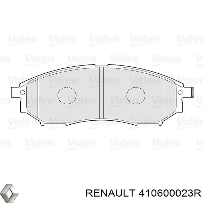 Передні тормозні колодки 410600023R Renault (RVI)
