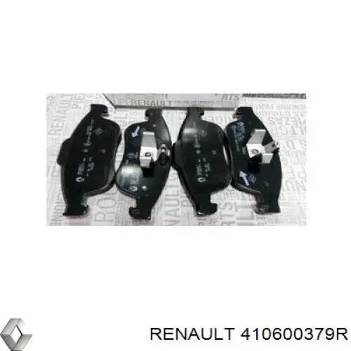 Купити 410600379R Renault (RVI) Колодки гальмівні передні, дискові