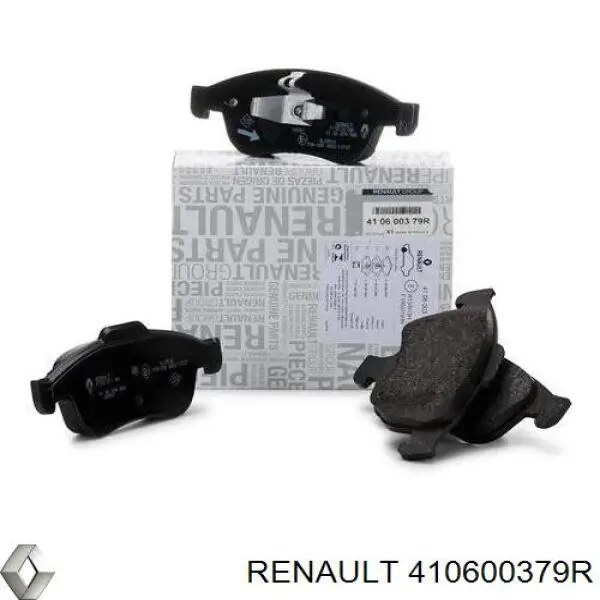 410600379R Renault (RVI) колодки гальмівні передні, дискові